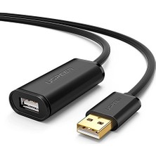 Mey İthalat USB 2.0 Uzatma Kablosu ile Aktif Wi-Fi Amplifikatör; A-Soket Üzerine A-Priz Için Wi-Fi-Kart USB Bellek, Wifi-Alıcı, Yazıcı, Monitör, Kamera, Fare, Klavye, Vs., 10M