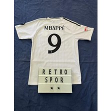 Belirtilmemiş Mbappe Real Madrid Iç Saha Beyaz Renk Kısa Kol Forma / Mbappe Forma