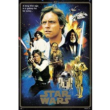 Grupo Erik Editores- Poster Star Wars 40 Jahrestag Heroes