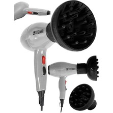 Mey İthalat Alman 3800 W Saç Kurutma Makinesi, Ac Motor, Difüzör, 2 Adet Başlık