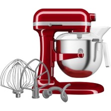 Mey İthalat Heavy Duty Kaldırılabilir Kaseli Stand Mikser, Empire Red, 6,6 L