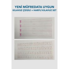 1.sınıf Kılavuz Çizgili Harfli Kılavuz Eğitim Seti Statik Akıllı Kağıt Yazı Tahtası Şef