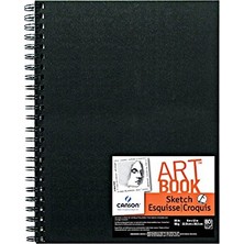 Mey İthalat Artist Serisi Eskiz Defteri Kağıt Pedi; Kalem ve Kömür Için, Asitsiz, Tel Ciltli, 29,5 Kg, 9 x 12 Inç, 80 Yaprak