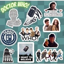 Mey İthalat Doctor Who Sticker Seti, Laptop, Notebook ve Telefon Etiketleri
