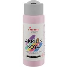 Mey İthalat Açık Pembe Akrilik Boya, 60 ml