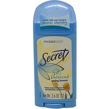 Mey İthalat Original Spring Breeze Kokulu Kadın Görünmez Katı Ph Dengeli Terlemeyi Önleyici ve Deodorant, 2,6 Oz, 6'lı Paket