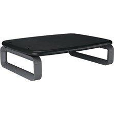 Mey İthalat Smartfit Plus Monitör Yükseltici Stand; Ayarlanabilir Yükseklik, 24'', 36 Kg'a Kadar Monitörler Için, Gri & Siyah, K52786WW