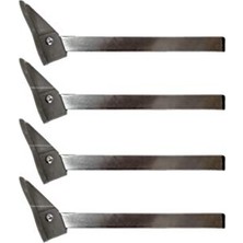 Mey İthalat Katlanır Metal Yer Sofrası Ayağı, (4 Adet)