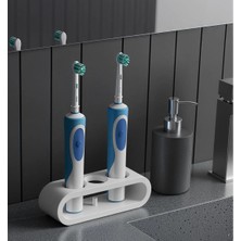 Toocare Oral B Şarjlı Diş Fırçası Makineleri Için Stand - Banyo Düzenleyici Stand - 3 Cihaz Yuvalı