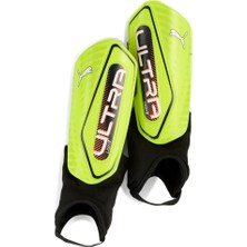 Mey İthalat Ultra Light Ankle Unisex Yetişkin Dirseklik, Lime Squeeze-Puma Black, L