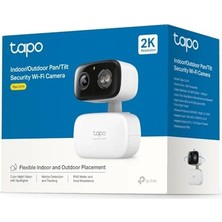Mey İthalat C216 Iç ve Dış Mekan Wi-Fi Güvenlik Kamerası, 2k 3mp, 360° Pan/tilt, Renkli Gece Görüşü, Aı Bebek Ağlaması ve Kişi Algılama, Akıllı Takip, Bulut/sd Kart