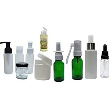 Mey İthalat 10 Adet Seyahat Boyu Doldurulabilir Kişisel Bakım Seti, 50 ml Kolonya Hediyeli