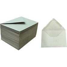 Mey İthalat Kraft Mini Zarf, 100 Adet, 7x9 Cm, 1291453141