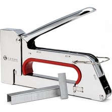 Mey İthalat Mekanik Zımba Tabancası - Yedek Zımba Teli Hediyeli (13/4-8 Mm), Profesyonel Ahşap, Mobilya ve Döşeme Zımbası, Ağır Hizmet Tipi Ergonomik Çelik El Aleti