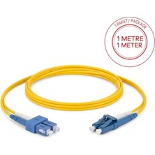 Mey İthalat Sc/upc-Lc/upc Singlemode Dupleks 1 Metre Fiber Patch Cord