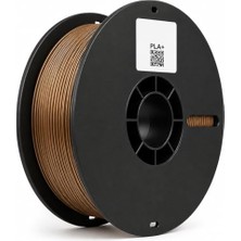 Mey İthalat Pla+ Filament 1.75 mm 1 kg Bronz, Metalik Bronz Görünüm, Boyutsal Doğruluk ±0.02 Mm, Güçlendirilmiş Yapı