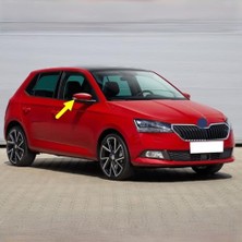 Mey İthalat Skoda Fabia 3 2018-2021 ile Uyumlu Sağ Dikiz Ayna Sinyal Lamba Camı 6V0949102