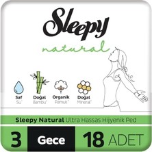 Mey İthalat Ultra Hassas Gece Hijyenik Ped 18 Adet