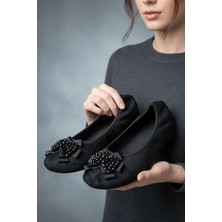 Ceyda Shoes Süslü Kadife Ev,hac Tavaf Umre Babeti, Hediye, Günlük Babet,tüylü Babet, Panduf, Patik, Gösteri Pisi Pisi