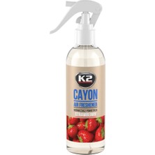 K2 Cayon Strawberry Taze Çilek Kokulu Araç Kokusu ve Oda Parfümü 250 ml