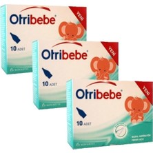 Otribebe Nazal Aspiratör Yedek Yumuşak Uç 10'lu (3 Kutu)