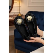 Ceyda Shoes Süslü Kadife Ev,hac Tavaf Umre Babeti, Hediye, Günlük Babet,tüylü Babet, Panduf, Patik, Gösteri Pisi Pisi