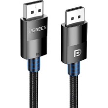 Ugreen 8k 60hz Displayport To Displayport 1.4 Örgülü Kablo 1 Metre - Outlet