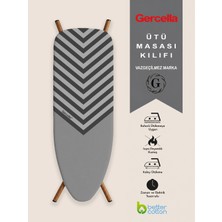 Gercella (Hediyeli) Seven Hill (Xxl Beden) (60X162 cm ) Ütü Masası Kılıfı
