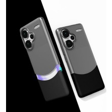 Happy Trend Xiaomi ile Uyumlu Redmi Note 13 Pro Plus 5g Kılıf Mıknatıslı Zore Duble Kapak Siyah