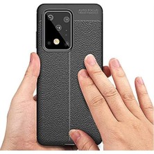 Happy Trend Samsung Galaxy S20 Ultra ile Uyumlu Kılıf Siyah Moss Silikon Kapak Orijinal Esnek Ince Geliştirilmiş Dayanıklı Darbe Karşıtı Koruyucu Yeni Nesil Tasarım (Samsung Galaxy S20 Ultra, Siyah)