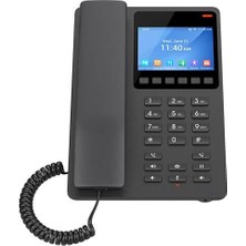 Grandstream GHP631W Otel Ip Telefon Siyah