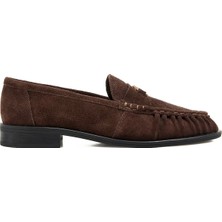Vince Camuto Kahverengi Kadın Loafer Medallıon-Maben-Suet