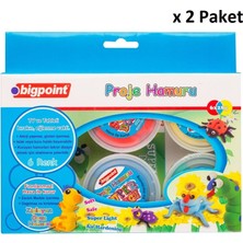 Bigpoint Proje Hamuru 6 Renk x 28 Gram x 2 Paket