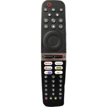 Herz Arçelik A43 D 695 B Ile Uyumlu Mikrofonlu Smart Tv Kumanda