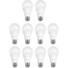Satışmax 10'lu Paket Karavan Tekne Yat Aydınlatma 10 Watt 12V Dc LED Ampul - Beyaz 10 Adet