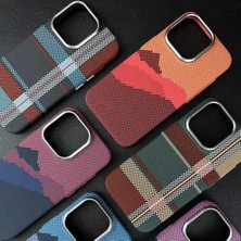 Teknotok iPhone 15 Pro – Karbon Fiber Kılıf Magsafe Özellikli