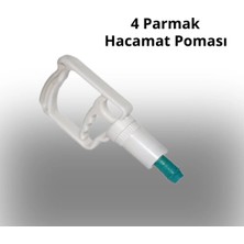 Eser Ticarett Profesyonel 4 Parmak Beyaz Pompası - Kolay Kullanım ve Hijyenik Tasarım