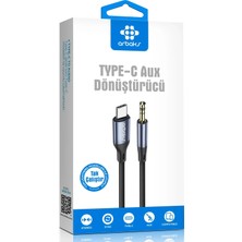 Teknotok Type-C To Aux Dönüştürücü Kablo – Usb-C Kulaklık Çevirici Arbaks ARB-514