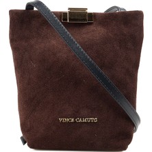 Vince Camuto Kahverengi Kadın Çapraz Çanta Laura-Folcata-Suet