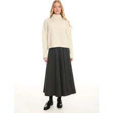 Ted Baker Antrasit Kadın Etek TBWRSK3004