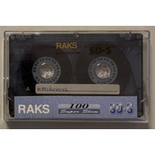 Raks S-Ds 100 Kaset (Kayıt Yapılabilir)