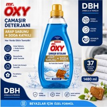 Oxy Arap Sabunu ve Soda Katkılı Sıvi Çamaşır Deterjanı Beyazlar
