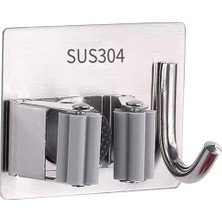 Sunup SN-26354 Kancalı Duvara Monte Süpürgee-Paspas Tutucu