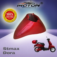 Moton Stmax Dora Elektrikli Bisiklet Ön Çamurluk (Kırmızı)