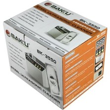 OEM  Bakü BK-3550 Paslanmaz Çelik Dijital Ultrasonic Temizleyici