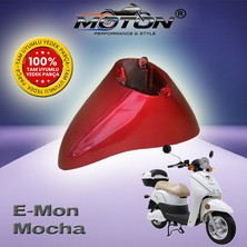 Moton Emon Mocha Elektrikli Bisiklet Ön Çamurluk (Kırmızı)