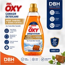 Oxy Arap Sabunu ve Soda Katkılı Sıvi Çamaşır Deterjanı Beyazlar&renkliler