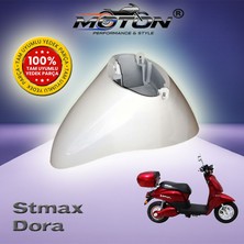 Moton Stmax Dora Elektrikli Bisiklet Ön Çamurluk (Beyaz)