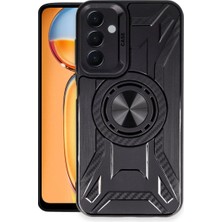 Royaleks Samsung Galaxy M15 Kılıf Lincoln Silikon - Siyah