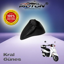 Moton Kral Güneş Elektrikli Bisiklet Ön Çamurluk (Siyah)